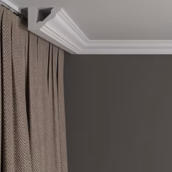 Потолочный плинтус под покраску Decor-Dizayn DD21 2000×44×40