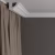 Потолочный плинтус под покраску Decor-Dizayn DD21 2000×44×40 фото в интерьере