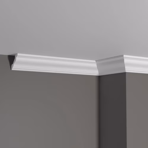 Потолочный плинтус под покраску Decor-Dizayn DD21 2000×44×40