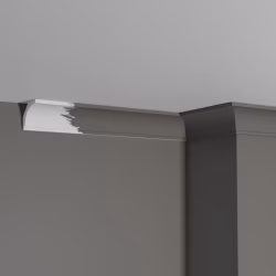 Потолочный плинтус под покраску Decor-Dizayn DD13 2000×48×40
