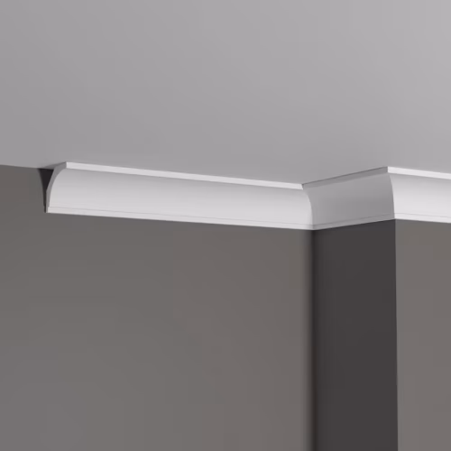 Потолочный плинтус под покраску Decor-Dizayn DD13 2000×48×40