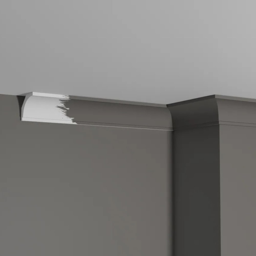 Потолочный плинтус под покраску Decor-Dizayn DD13 2000×48×40