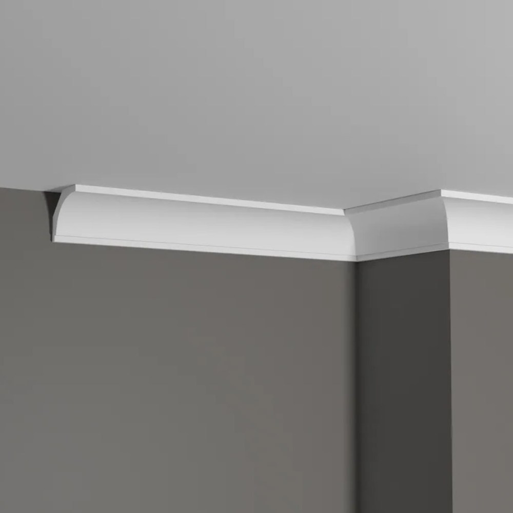 Потолочный плинтус под покраску Decor-Dizayn DD13 2000×48×40