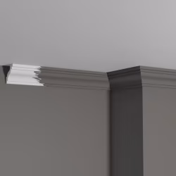 Потолочный плинтус под покраску Decor-Dizayn DD28 2000×40×41