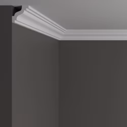 Потолочный плинтус под покраску Decor-Dizayn DD28 2000×40×41