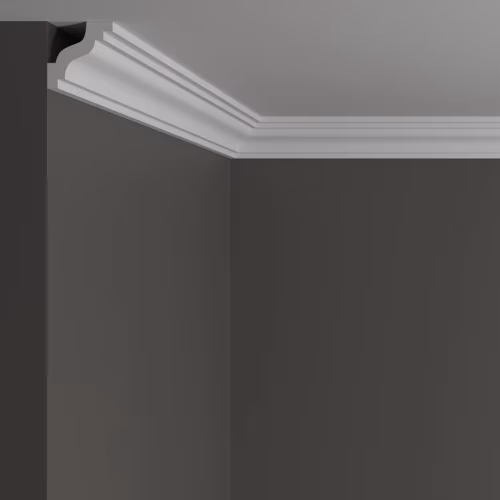 Потолочный плинтус под покраску Decor-Dizayn DD28 2000×40×41