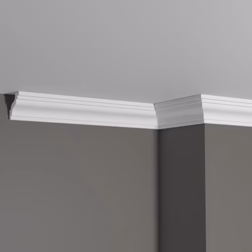 Потолочный плинтус под покраску Decor-Dizayn DD28 2000×40×41