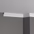 Потолочный плинтус под покраску Decor-Dizayn DD22 2000×29×42