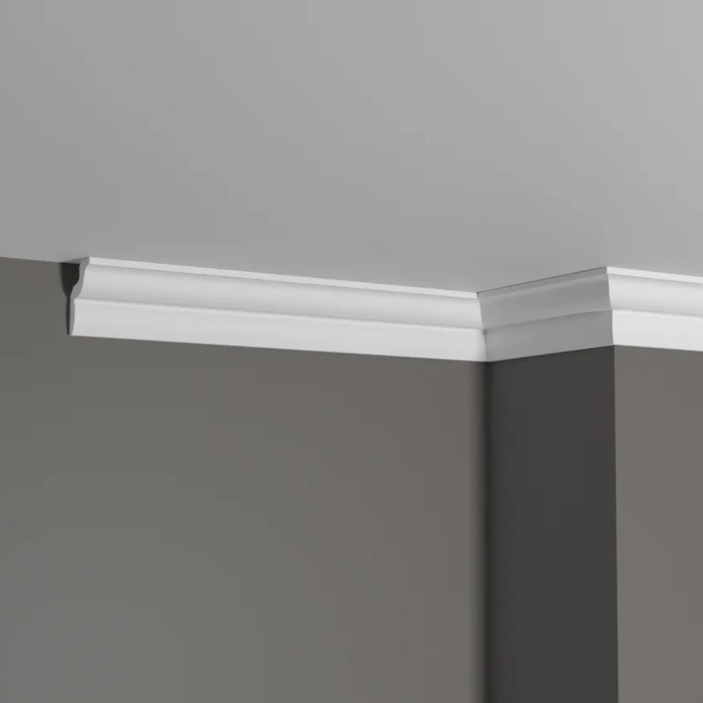 Потолочный плинтус под покраску Decor-Dizayn DD22 2000×29×42