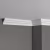 Потолочный плинтус под покраску Decor-Dizayn DD39 2000×42×46