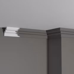 Потолочный плинтус под покраску Decor-Dizayn DD39 2000×42×46