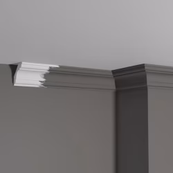 Потолочный плинтус под покраску Decor-Dizayn DD05 2000×49×49