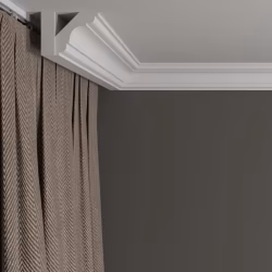 Потолочный плинтус под покраску Decor-Dizayn DD05 2000×49×49