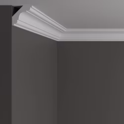 Потолочный плинтус под покраску Decor-Dizayn DD05 2000×49×49