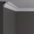 Потолочный плинтус под покраску Decor-Dizayn DD05 2000×49×49