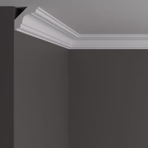 Потолочный плинтус под покраску Decor-Dizayn DD05 2000×49×49