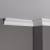 Потолочный плинтус под покраску Decor-Dizayn DD05 2000×49×49