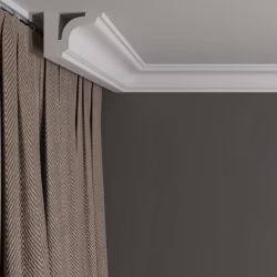 Потолочный плинтус под покраску Decor-Dizayn DD42 2000×50×50