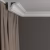 Потолочный плинтус под покраску Decor-Dizayn DD42 2000×50×50 фото в интерьере