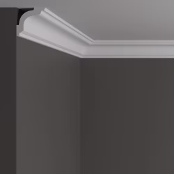 Потолочный плинтус под покраску Decor-Dizayn DD42 2000×50×50