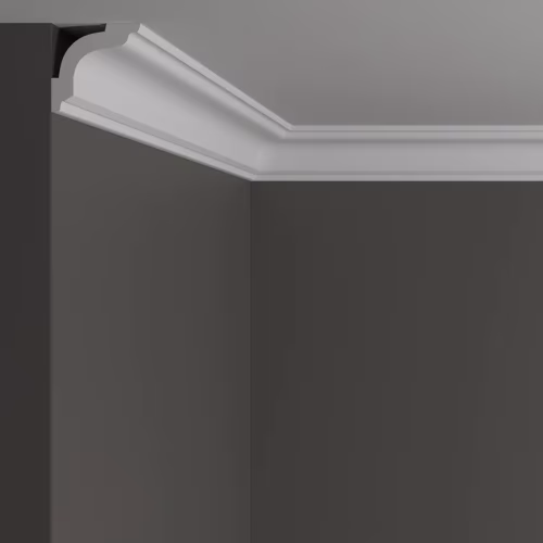 Потолочный плинтус под покраску Decor-Dizayn DD42 2000×50×50