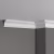 Потолочный плинтус под покраску Decor-Dizayn DD42 2000×50×50
