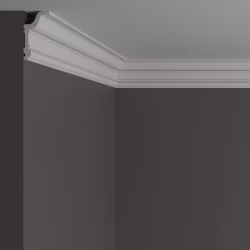 Потолочный плинтус под покраску Decor-Dizayn DD501 2000×31×59