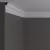 Потолочный плинтус под покраску Decor-Dizayn DD501 2000×31×59