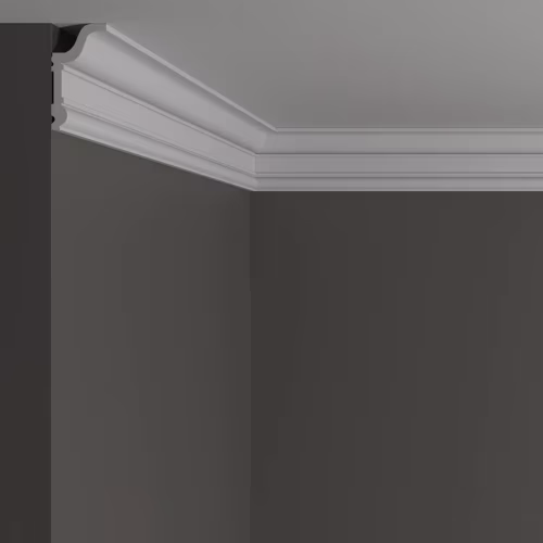 Потолочный плинтус под покраску Decor-Dizayn DD501 2000×31×59