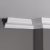 Потолочный плинтус под покраску Decor-Dizayn DD30 2000×82×74