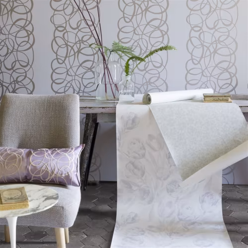 Обои Designers Guild Marquisette Marquisette-Pearl PDG689/02
