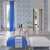 Обои Designers Guild Majolica Pesaro Cobalt PDG1021/01 фото в интерьере