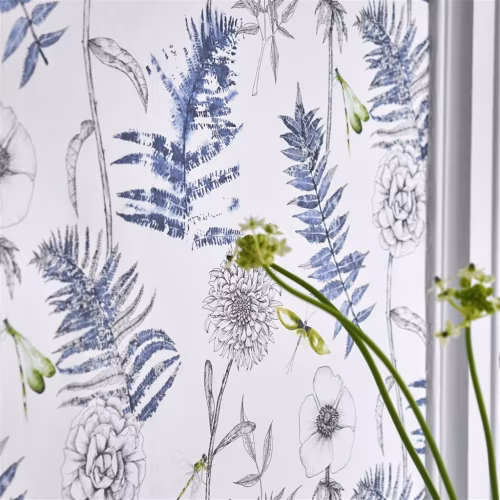 Обои Designers Guild Majolica Acanthus Indigo PDG1022/01