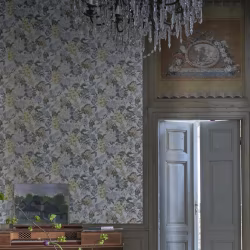 Обои Designers Guild Tulipa Stellata Delft Flower Pewter PDG1033/05