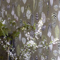 Обои Designers Guild Tulipa Stellata Quill Gold PDG1030/02