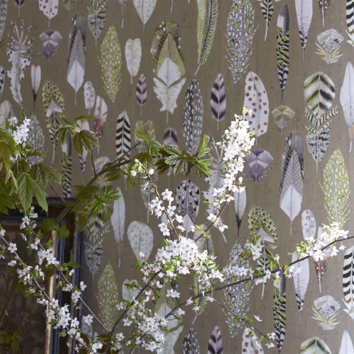 Обои Designers Guild Tulipa Stellata Quill Gold PDG1030/02