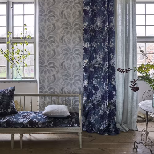 Обои Designers Guild Tulipa Stellata Angelique Damask Stone PDG1036/07