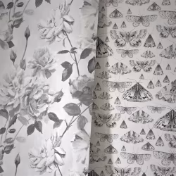 Обои Designers Guild Jardin Des Plantes Couture Rose Noir PDG711/06