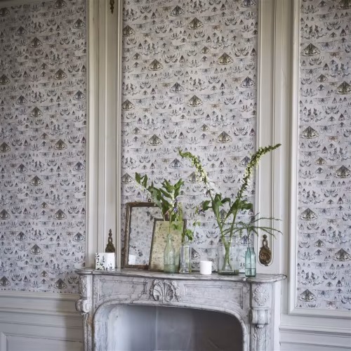 Обои Designers Guild Jardin Des Plantes Issoria Zinc PDG713/02