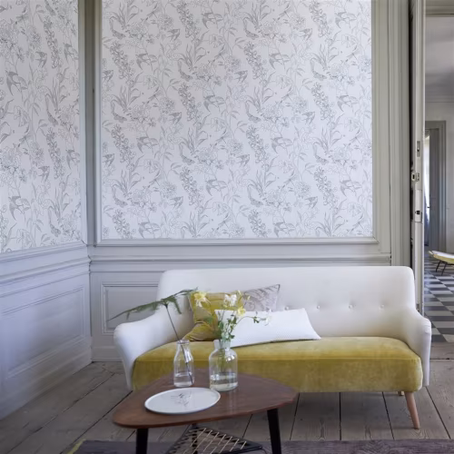 Обои Designers Guild Jardin Des Plantes Sibylla Garden Black And White PDG721/01
