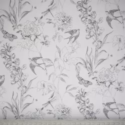 Обои Designers Guild Jardin Des Plantes Sibylla Garden Black And White PDG721/01