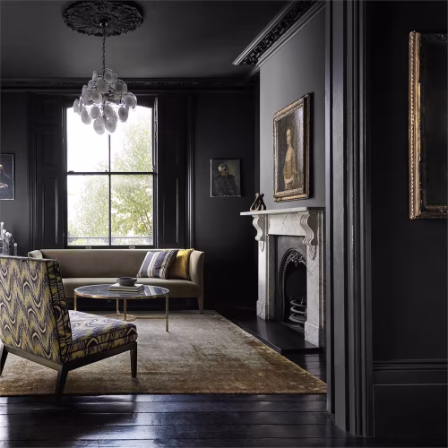 Краска Zoffany цвет Vine Black Elite Emulsion 0,2 л