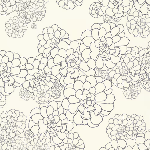 Обои Paint and Paper Library Tresco Aeonium Clean White 0393AECLEAN