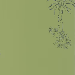 Обои Paint and Paper Library Tresco Lighthouse Palm Chelsea Green 0393LPCHELS