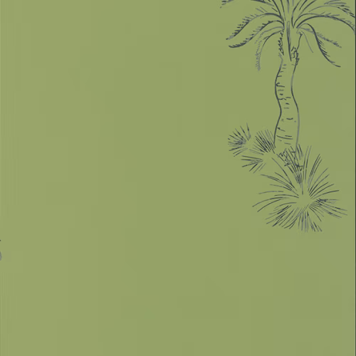 Обои Paint and Paper Library Tresco Lighthouse Palm Chelsea Green 0393LPCHELS