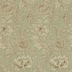 Обои Morris The Craftsman Chrysanthemum Toile 216458
