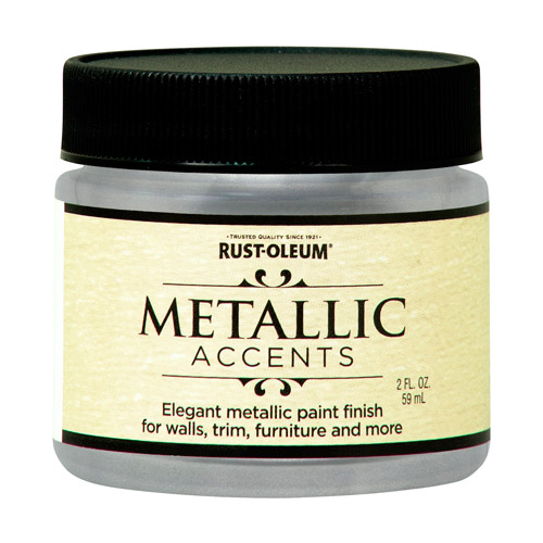 Краска Rust-Oleum Metallic Accents 255269 Чистое серебро 56,7 гр