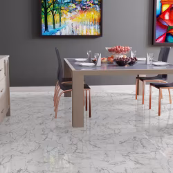 Ламинат Falquon Blue Line Stone 2.0 Carrara Marble D2921 глянец 810×400×8