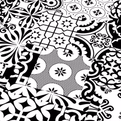 Ламинат Falquon Quadraic Black&amp;White Q002 810×400×8