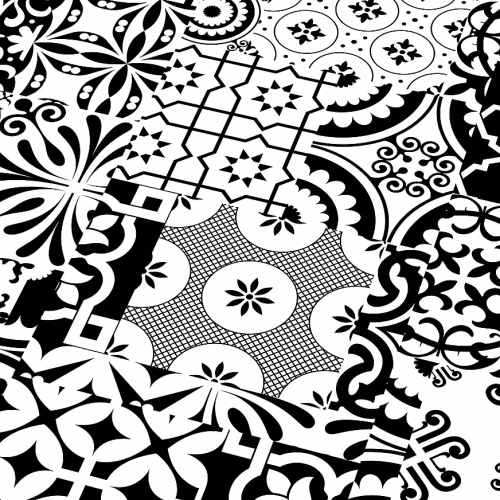 Ламинат Falquon Quadraic Black&White Q002 810×400×8